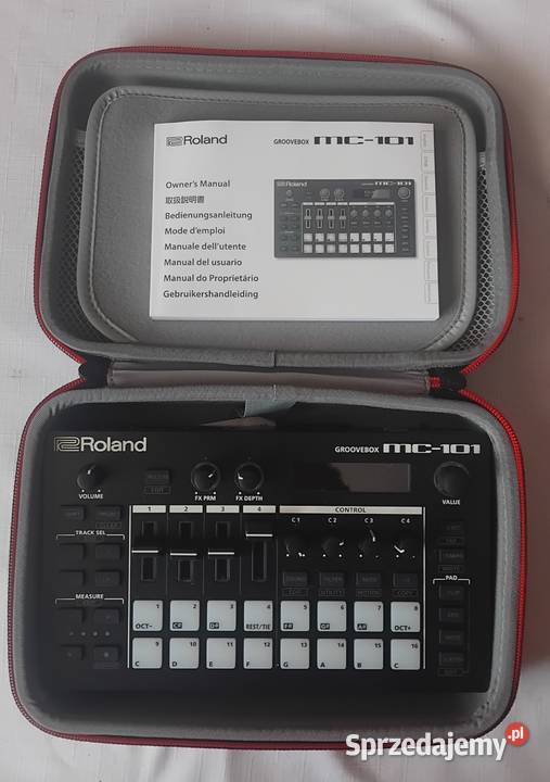 Roland Groovebox MC 101 dedykowany case Soco