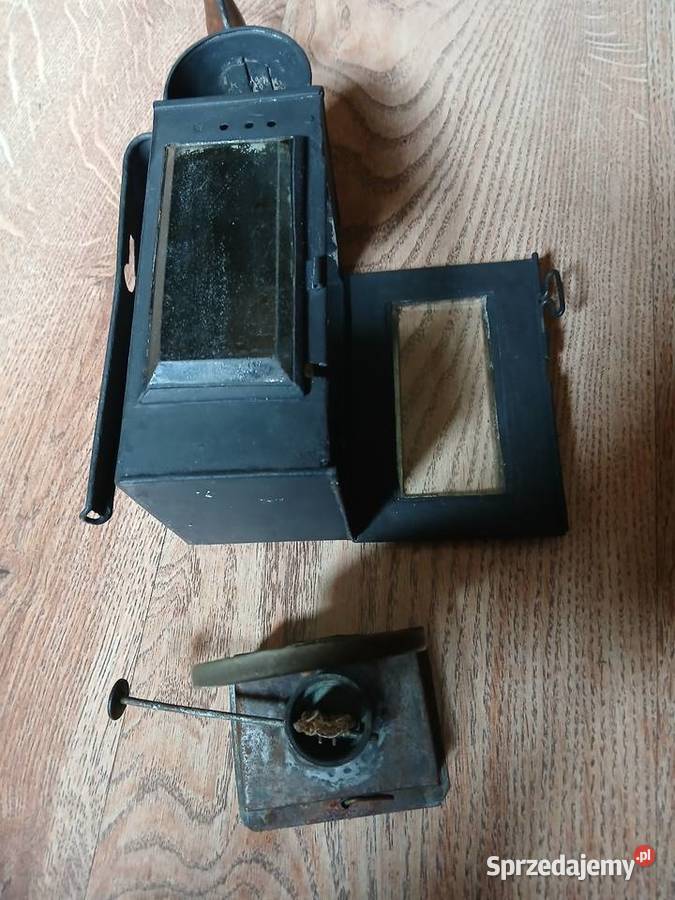 Stara lampa kolejowa Kraków