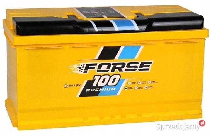 Akumulator 12V 100Ah 85A FORSE Mocny Łopuszno