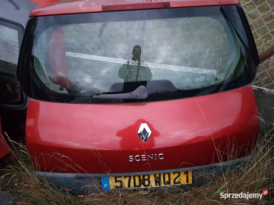 RENAULT SCENIC II 2003 2005 2004 KLAPA TYL SZYBA Turek sprzedam