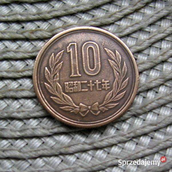 Japonia 10 Jen 1952r Kalisz