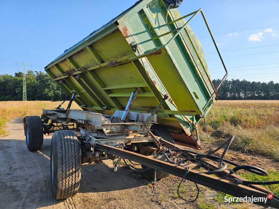 Przyczepa wywrotka hl 8011 hw 80 conow Przyczepy rolnicze Bolesławiec