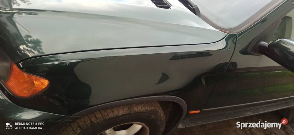 bmw x5 e53 oxfrordgruen błotnik lewy Imielin