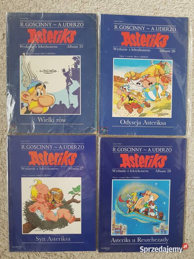 Asterix zestaw 32 albumów wydanie 2 z leksykonem Gdynia
