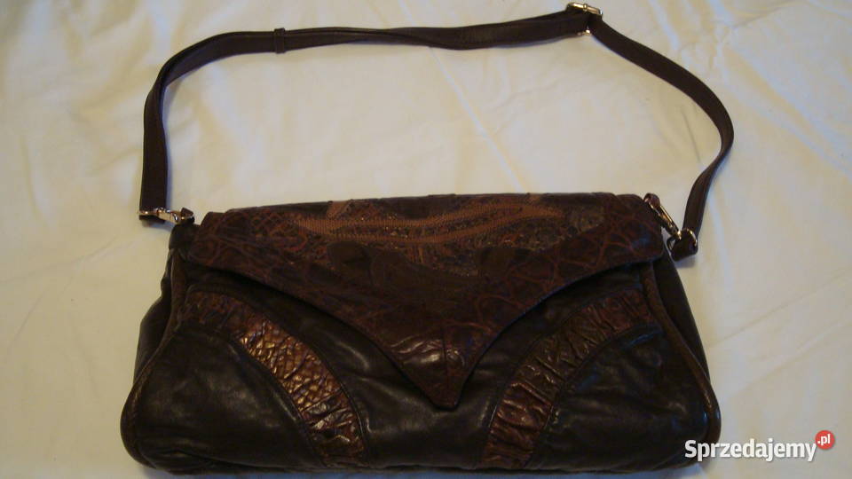 Torebka damska z naturalnej skóry piękna Na ramię  Warszawa