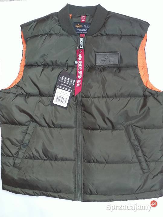 ALPHA INDUSTRIES bezrękawnik PUFFER LW dark Rozmiar XL Warszawa sprzedam