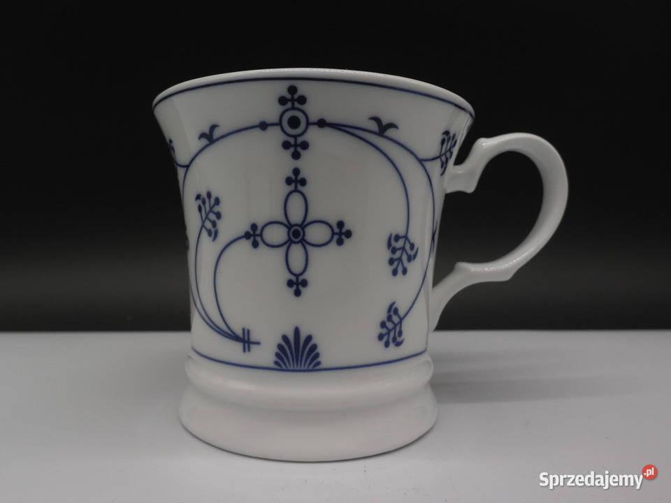 Porcelanowy Kubek Wzór Słomkowy Indisch Blau sprzedam