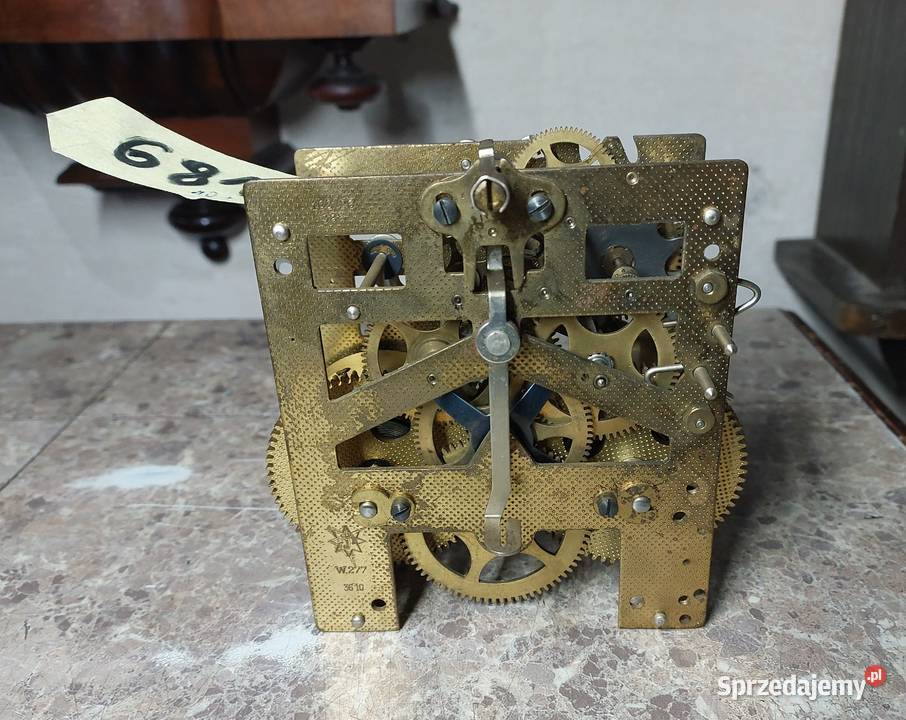 681 Mechanizm starego zegara ściennego Junghans Tczew sprzedam