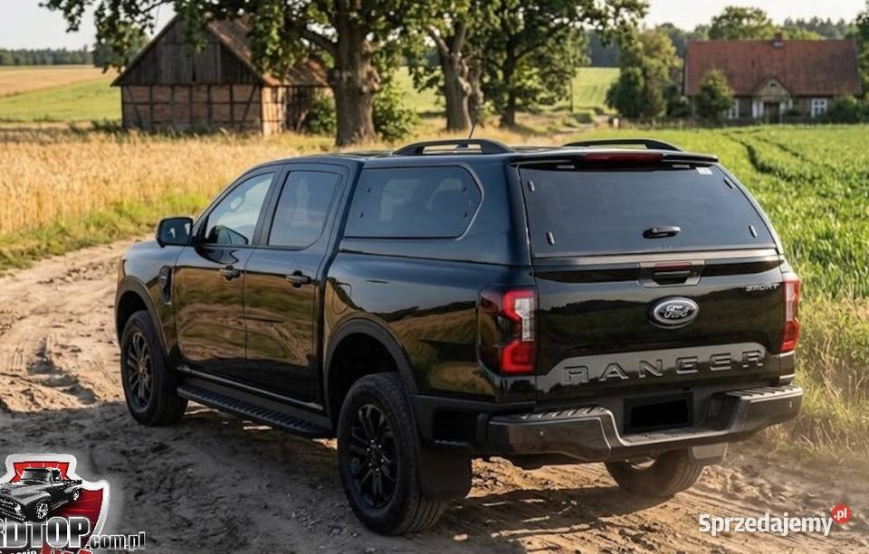 Zabudowa paki Hardtop Ford Ranger 2023 boki warmińsko-mazurskie Pasłęk sprzedam