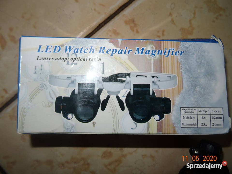 Lupa montowana na głowie Pozostałe Łódź