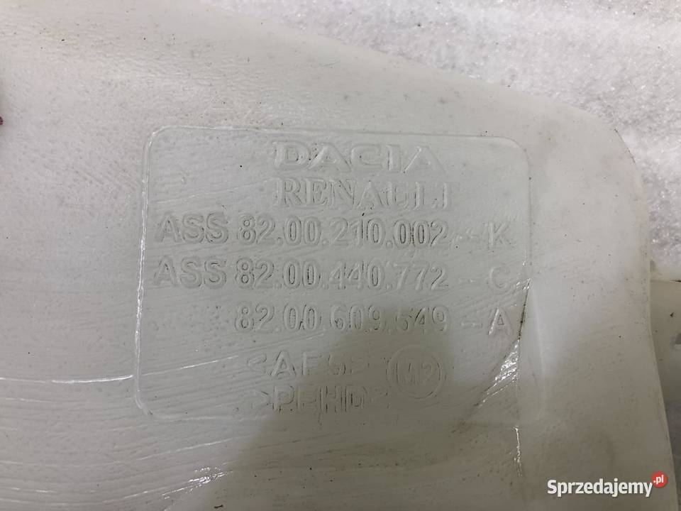 ZBIORNICZEK SPRYSKIWACZY DACIA SANDDERO I Wycieraczki i spryskiwacze