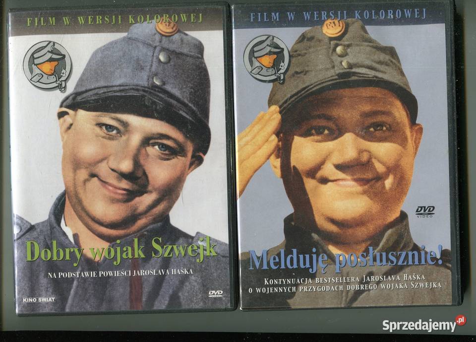 wojak Szwejk melduję posłusznie 2 Filmy DVD Szczecin