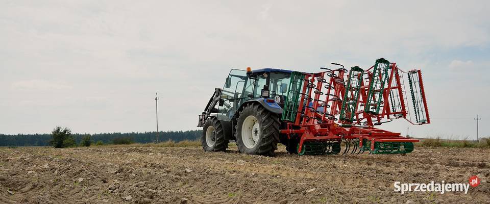Agregat uprawowy AgroMasz hydraulicznie składany Biłgoraj