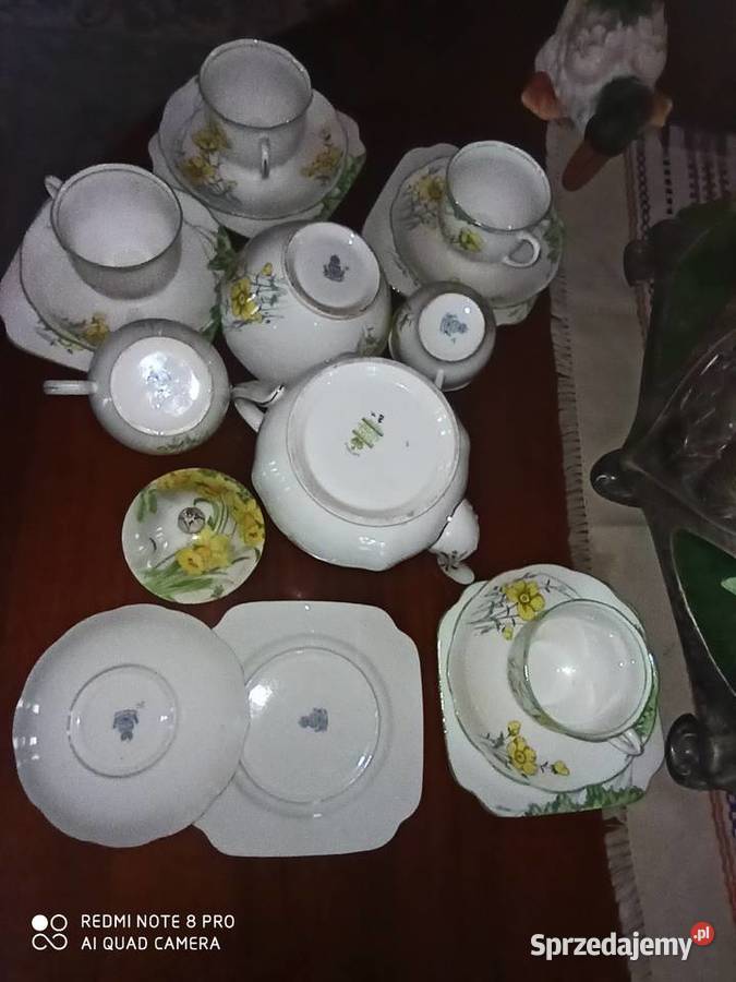 Serwis do herbaty Royal Standard i Buttercup Gdańsk