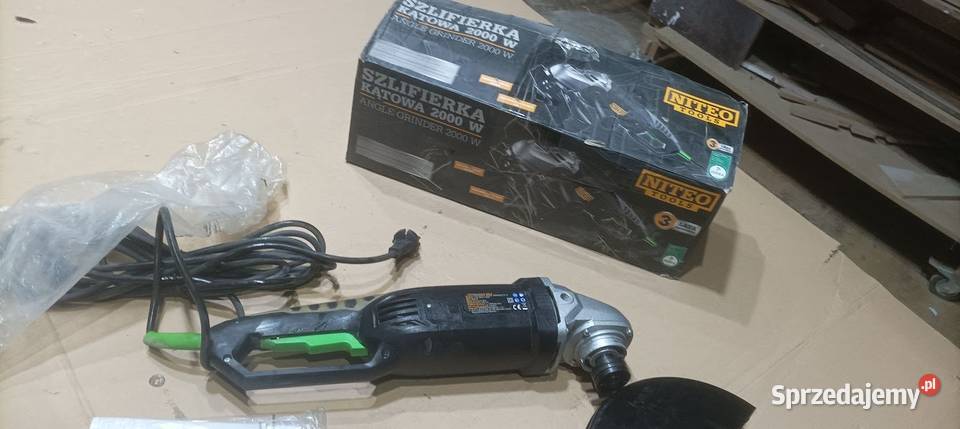 Szlifierka kątowa fi 230 mm 2000 W 6500 obrmin małopolskie Nawojowa sprzedam