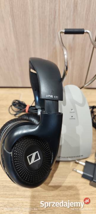Słuchawki bezprzewodowe Sennheiser HDR 120 Słuchawki i głośniki