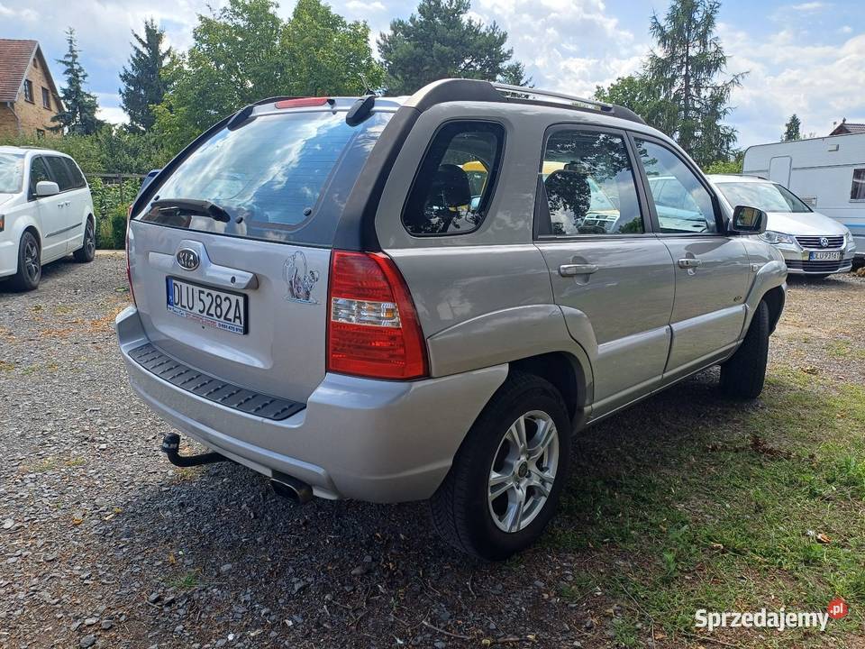 Kia Sportage II ACTIVE 4WD 20i 142 LPG 2005r lakier metallic Lubin
