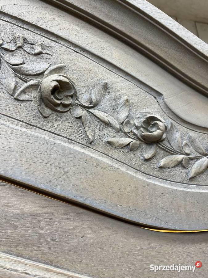 Biblioteka szarość 3drzwiowa LUDWIK XV Francja Kraków