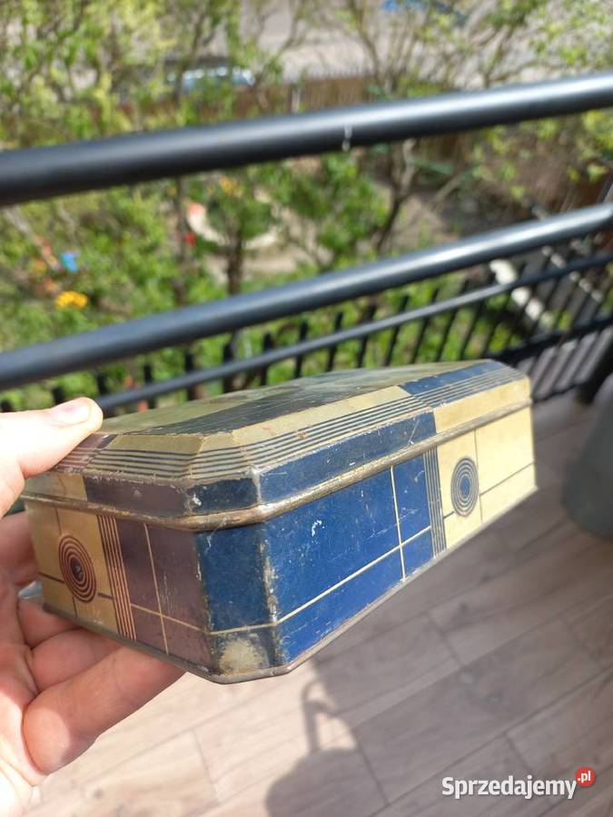 Stara puszka niemiecka herbatnikach Weeser Piastów