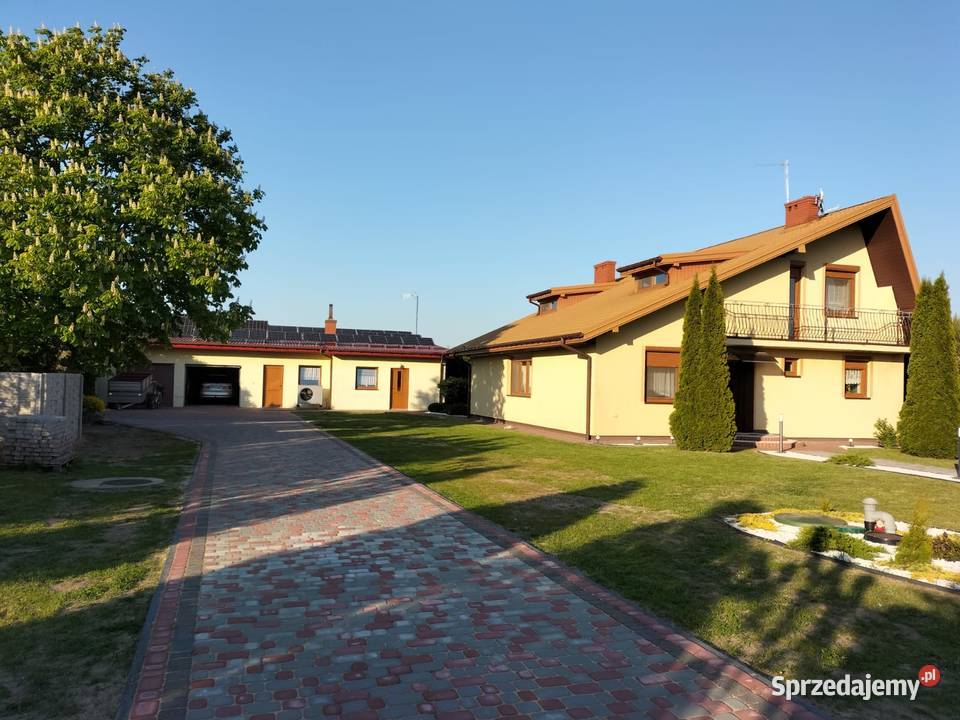 Chrząblice gm Brudzew parter poddasze użytkowe sprzedam