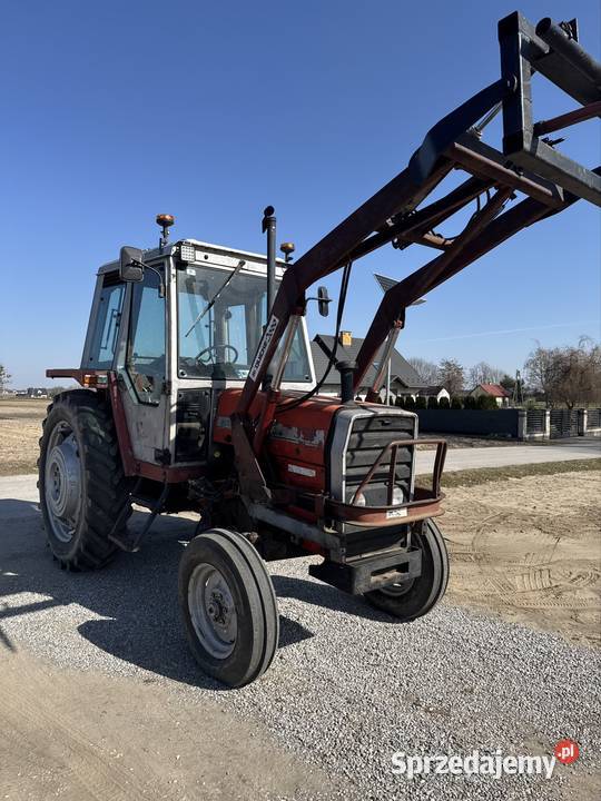 Ciągnik Massey Ferguson 675 Ładowacz czołowy tur mazowieckie Przyłęk