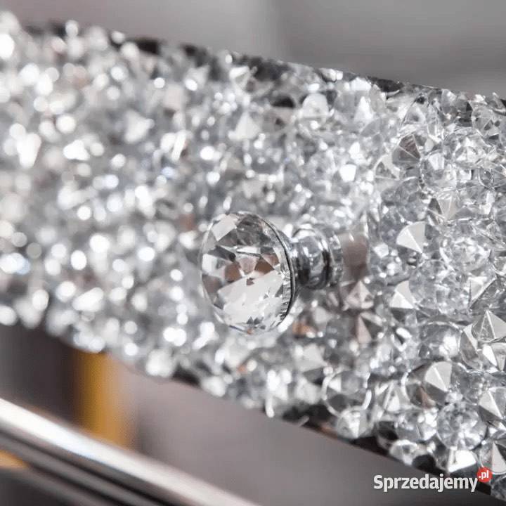 Lustrzana komoda z kryształkami Milion Diamonds Golkowice