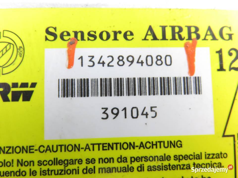 MODUŁ AIRBAG CITROEN JUMPER II 1342894080 osobowe