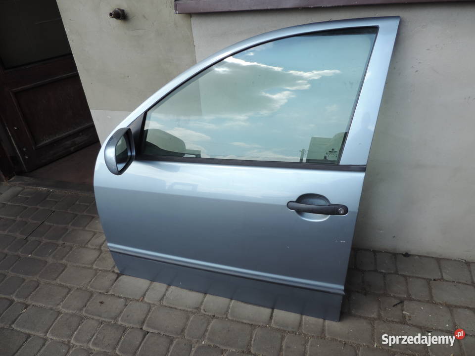 SKODA FABIA 1 HB 5D DRZWI LEWY PRZÓD 9151 osobowe małopolskie Nowy Sącz
