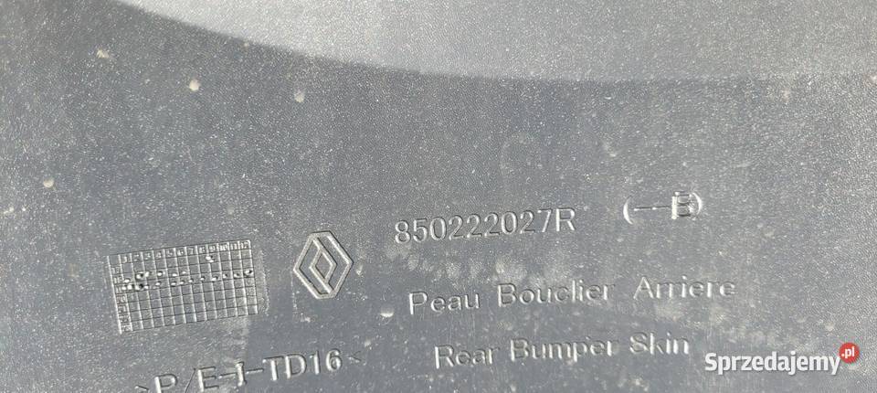 ZDERZAK TYL TYLNY DACIA DUSTER 2 II 18 śląskie Ruda Śląska