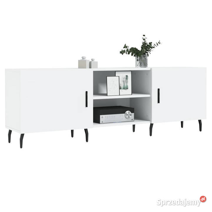 Szafka pod TV biała 150x30x50 materiał mazowieckie sprzedam