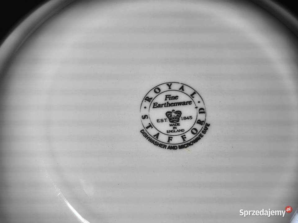 Talerz angielski Royal Stafford Chełm