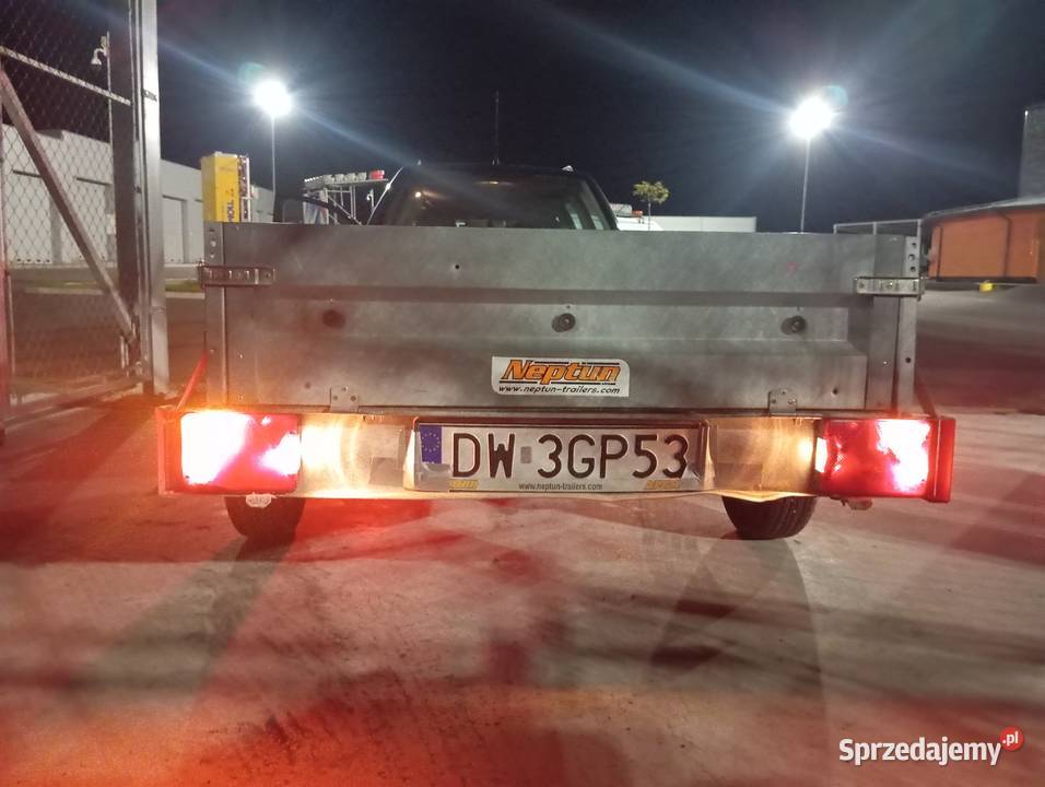 Przyczepka samochodowa lekka Burtowe i plandeki Lubin sprzedam