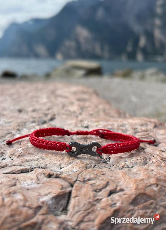 Biżuteria rowerowa handmade bransoletka kolarza Warszawa