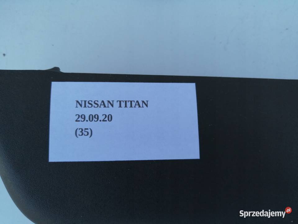 PORĘCZ PODŁOKIETNIK PRZÓD PRZEDNI NISSAN TITAN Nowy Tomyśl sprzedam