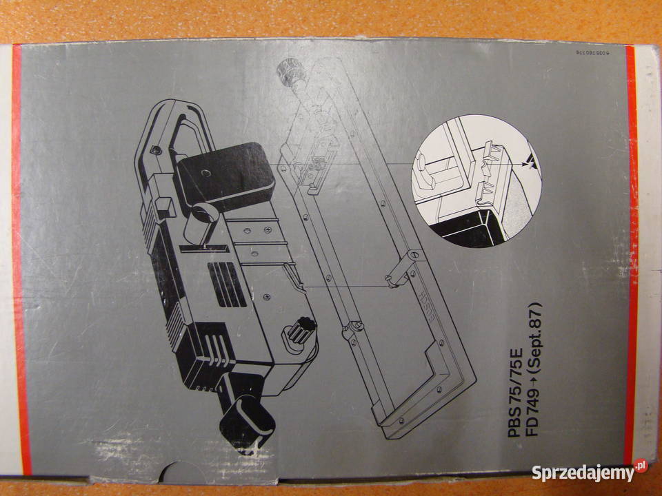 Ramka szlifierska BOSCH do szlifierki taśmowej Dom i Ogród Bielsko-Biała