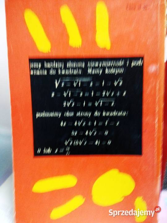 Słoneczniki książka dzieci prezent antykwariat