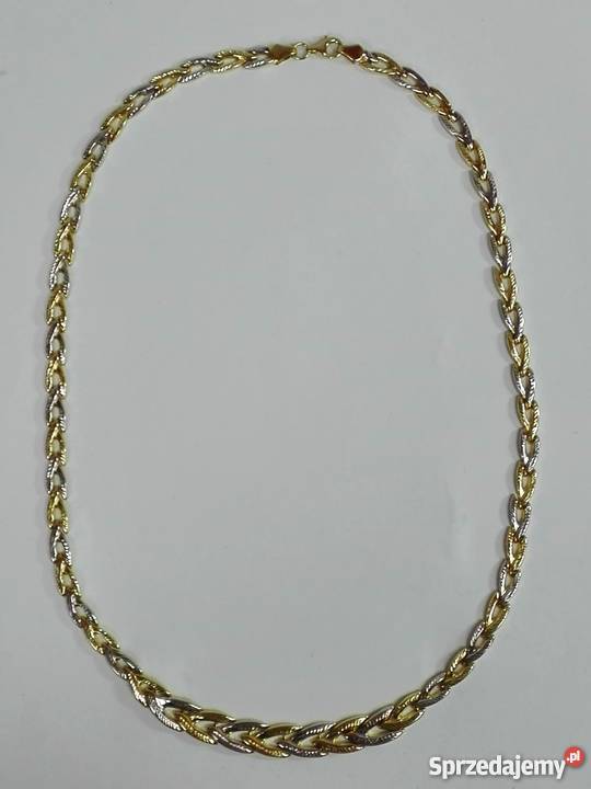 Złoty naszyjnik p585 podlaskie Białystok