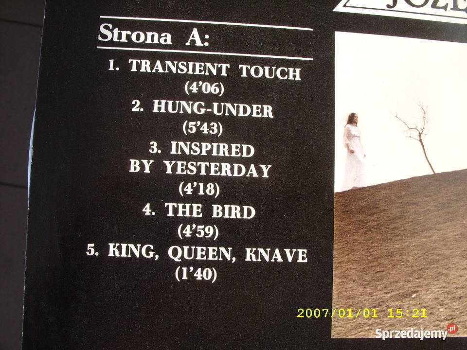 Winyl LP Rock JÓZEF SKRzEK JÓZEFINA 1981 Wołów sprzedam