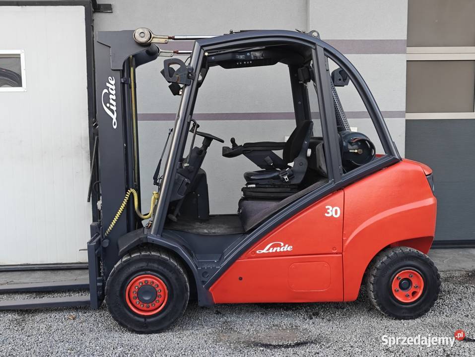 Wózek Linde H30T 3T Lpg Wolny Skok Silnik Wózki widłowe Sandomierz