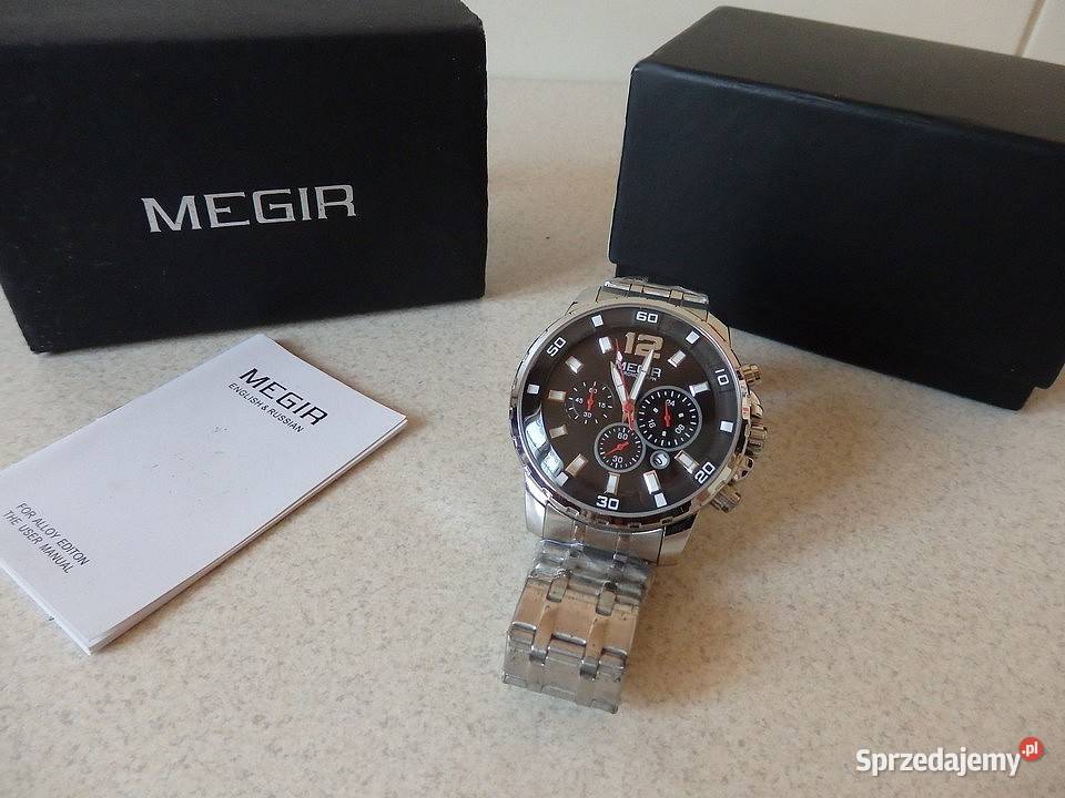 Zegarek MEGIR Optic Black MS2068G1 Chronograf Rzeszów