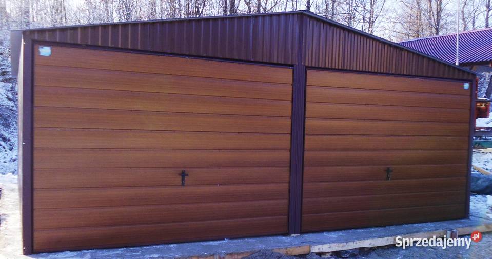 Garaż blaszny 6x6 Kolor mazowieckie Pułtusk