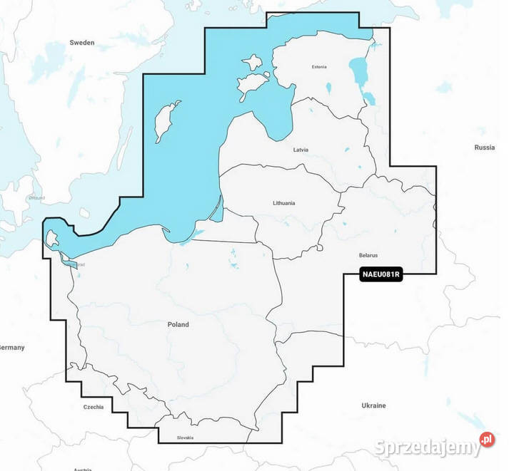 Mapa Echo Polski Navionics NEAU081R Lowrance Sulejówek sprzedam