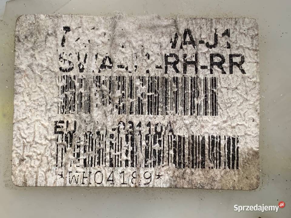 ZAMEK DRZWI PRAWY TYŁ HONDA CRV III SUV osobowe podkarpackie