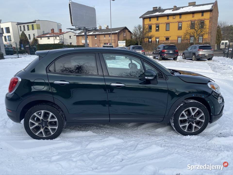 Fiat 500X 24 Benzyna 180 stłuczce cenowa okazja isofix Rybnik