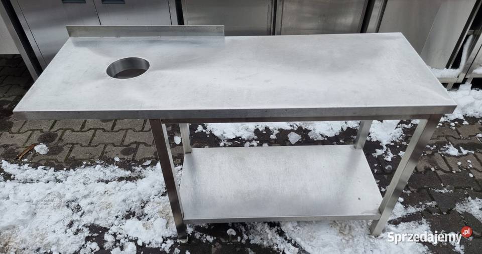 Stół Gastronomiczny Z Dziurą Na Odpady 1405085 M Nowe Skalmierzyce