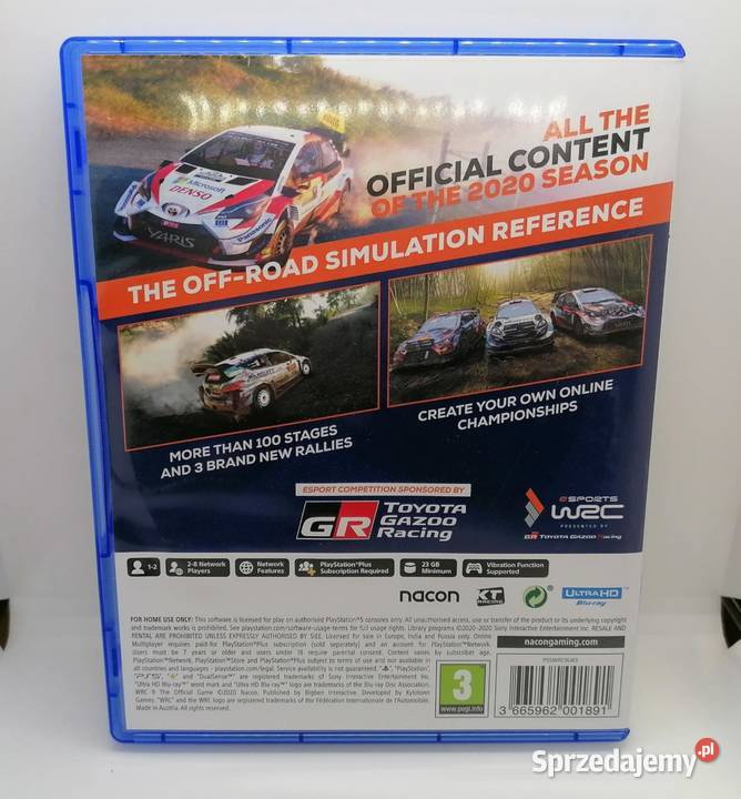 Gra 5 WRC 9 The Official Game Elbląg