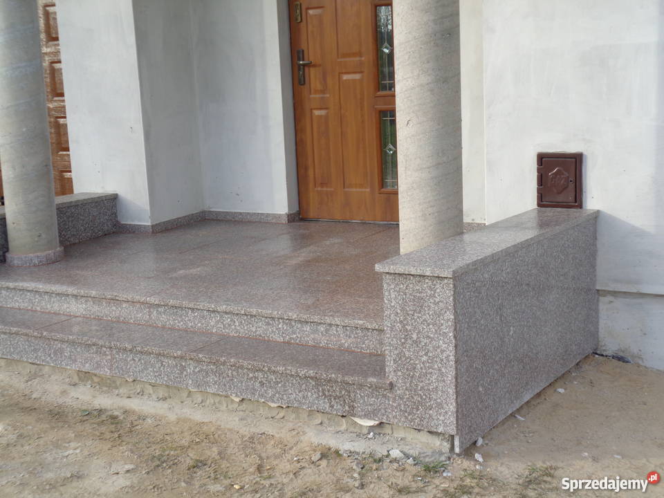 SCHODY GRANITOWE Szydłowiec
