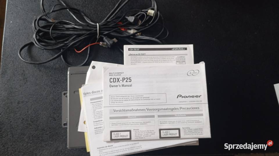 Zmieniarka płyt CD Pioneer CDXP25 Elektronika sprzedam