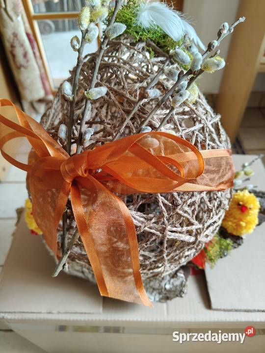 Wielkanoc pisanka jajo 30 kurczaczki ozdoba wielokolorowy Dekoracje świąteczne Kraków sprzedam