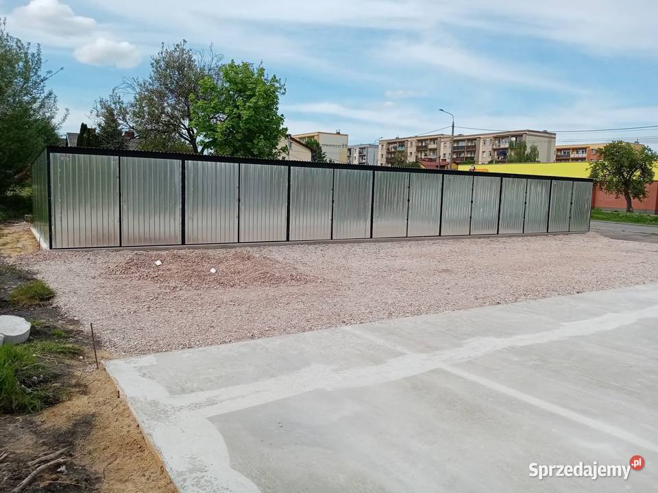 Garaże blaszane na wymiar 3x5 Chorzów